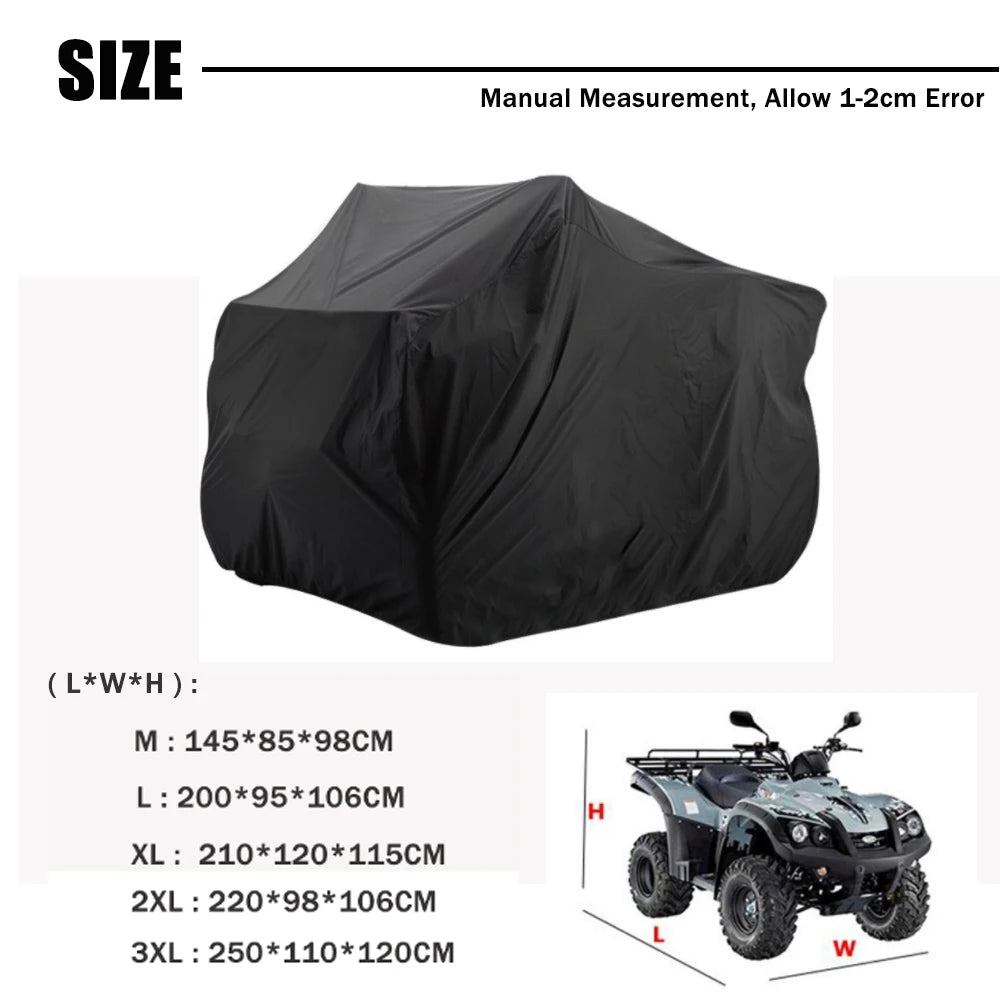 Housse universelle quad ATV toutes tailles