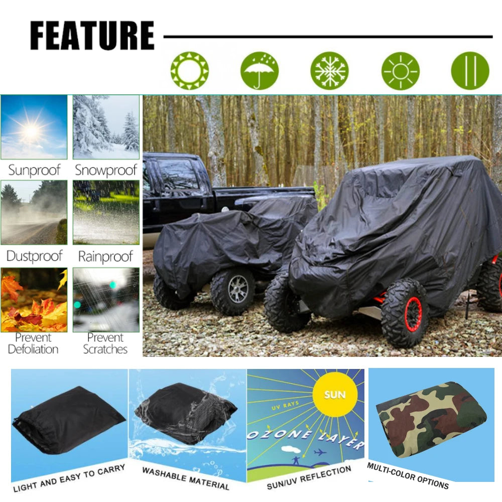 Housse de protection ATV anti-UV étanche