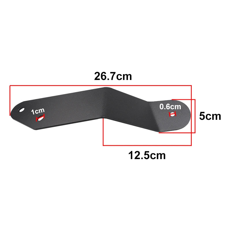 Support barre LED SSV vue détaillée