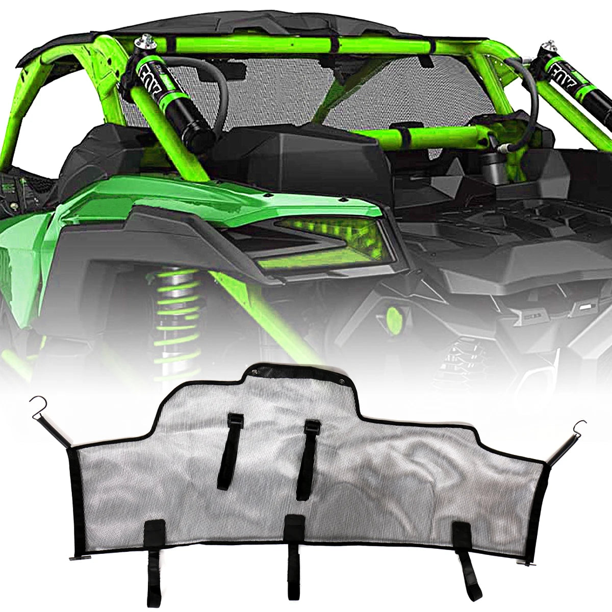 Maille pare-brise arrière quad Maverick X3