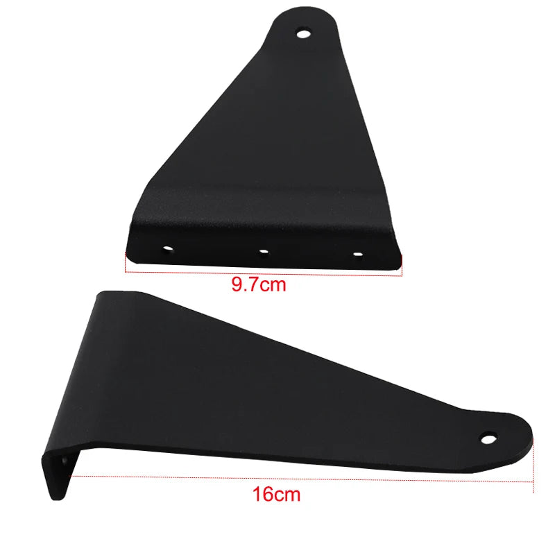 Support barre LED SSV noir