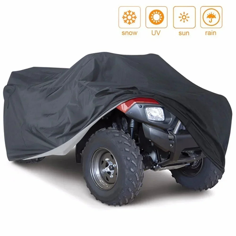 Housse de Protection Quad ATV Universelle Étanche Camouflage
