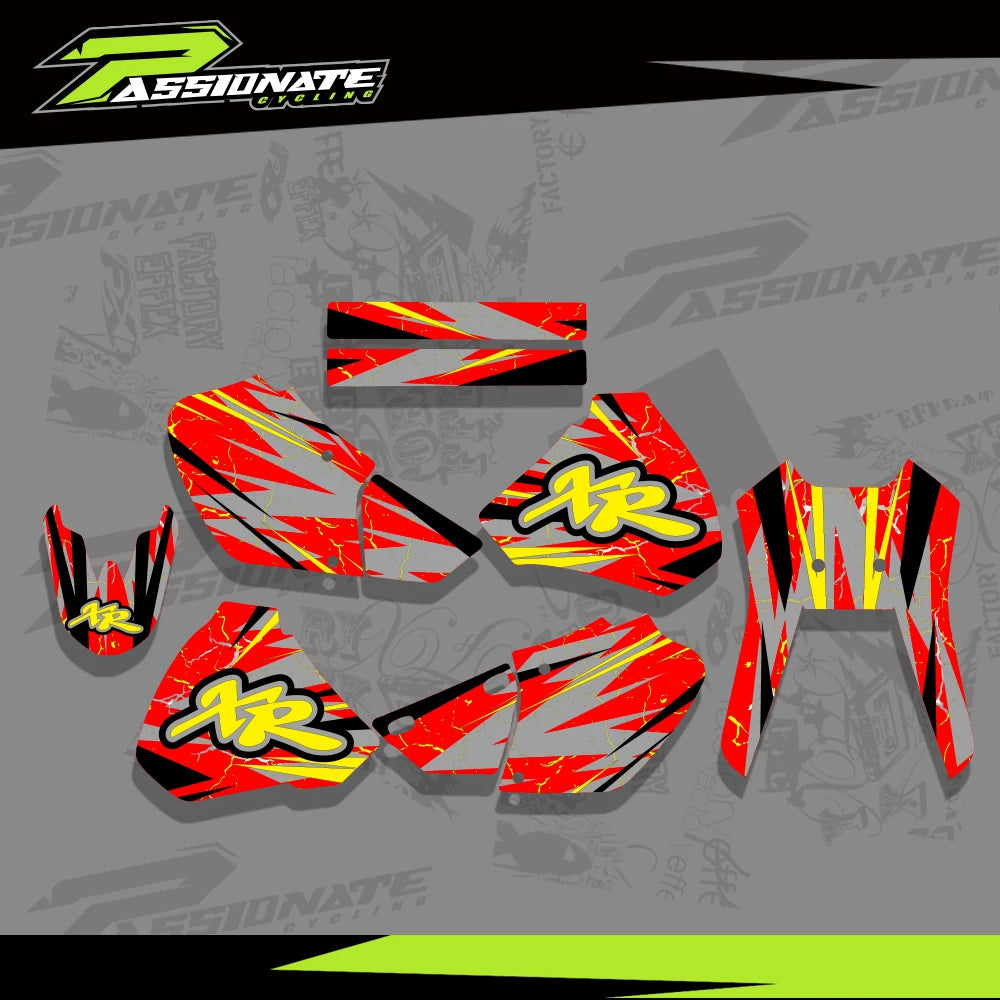 Kit Déco Graphique Honda XR250 XR450 (4 Designs)