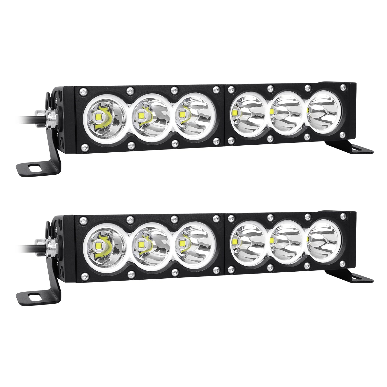 Barre LED Quad 6-54" Multi-Formats 30-300W (12V 24V)