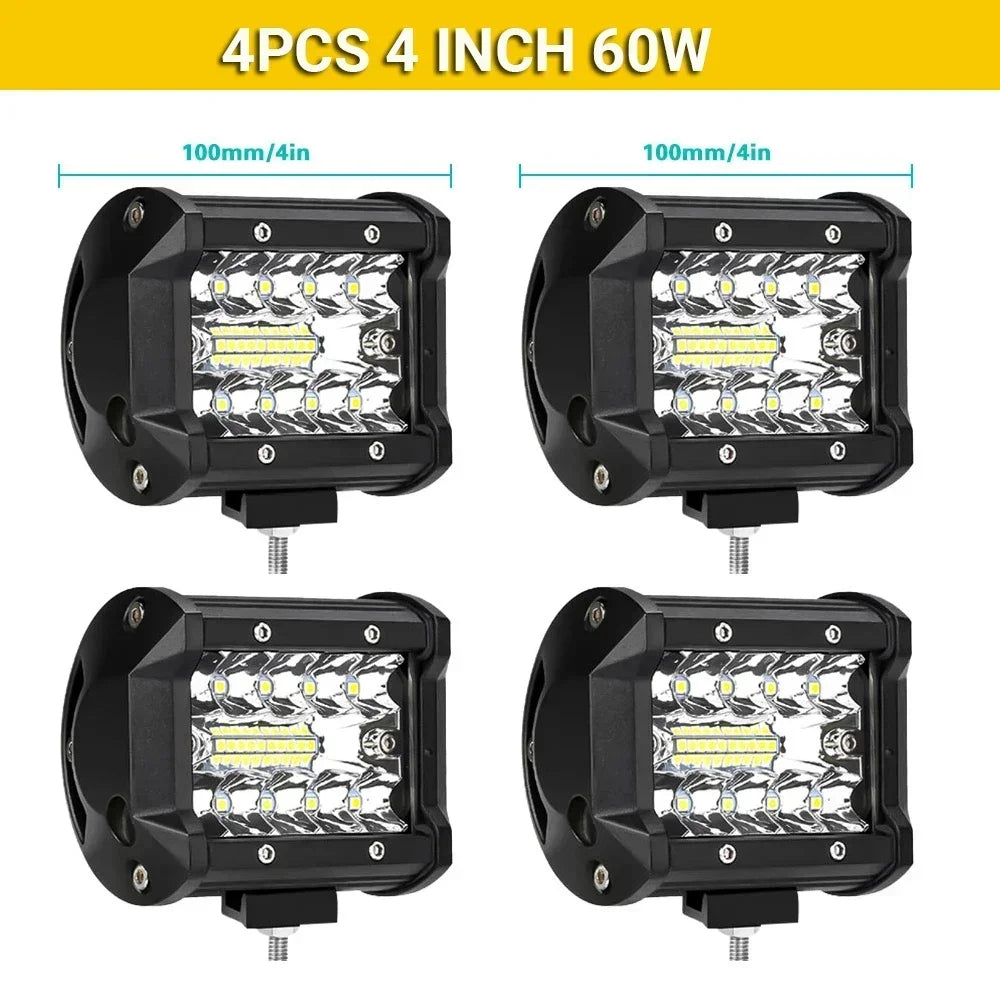 Barre LED Longue Portée Quad ATV Multi-Formats