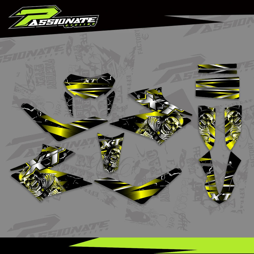 Kit Déco Graphique Yamaha XT660X (4 Designs)