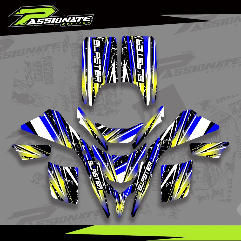Kit déco quad Yamaha Blaster 200