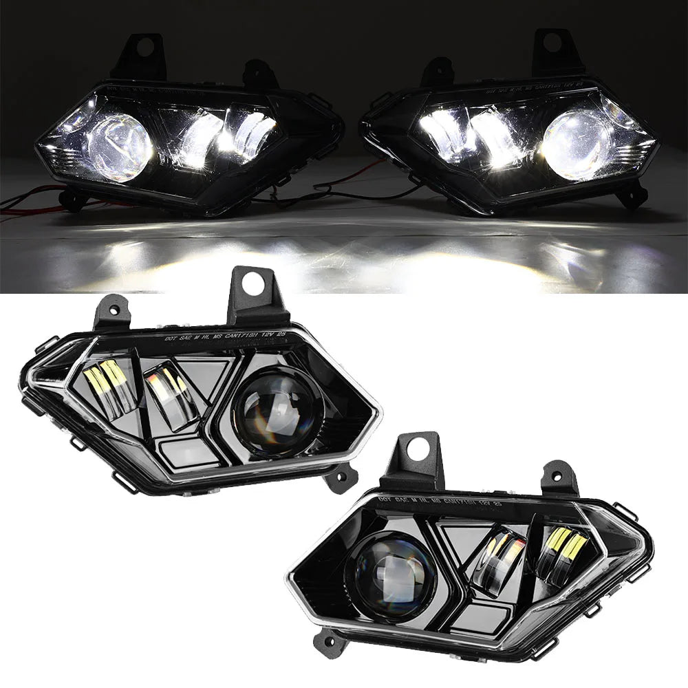 Phares avant LED DRL quad Can-Am Maverick X3