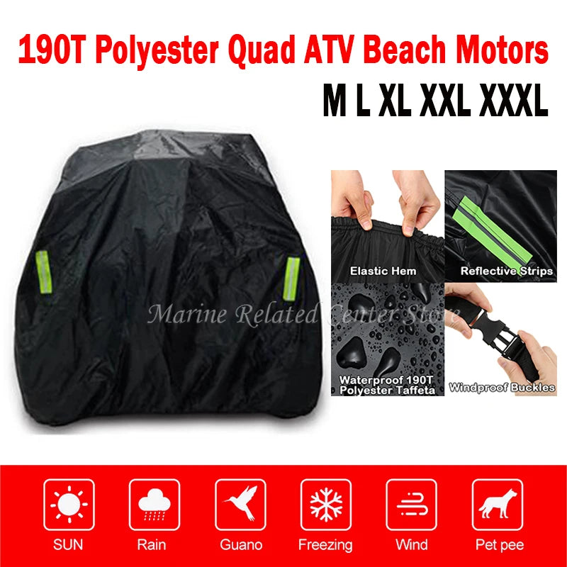 Housse de protection quad ATV 190T Sportsman Fourtrax