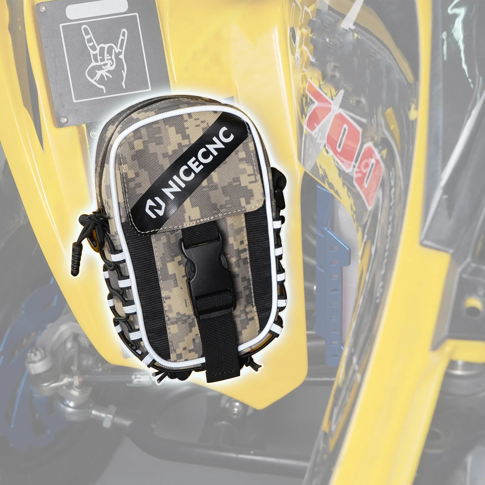 Sacoche Garde-Boue Quad Raptor 700