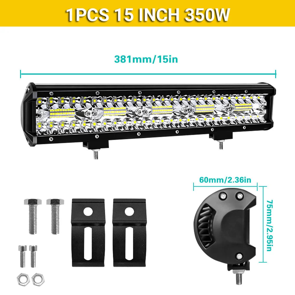 Barre LED Longue Portée Quad ATV Multi-Formats