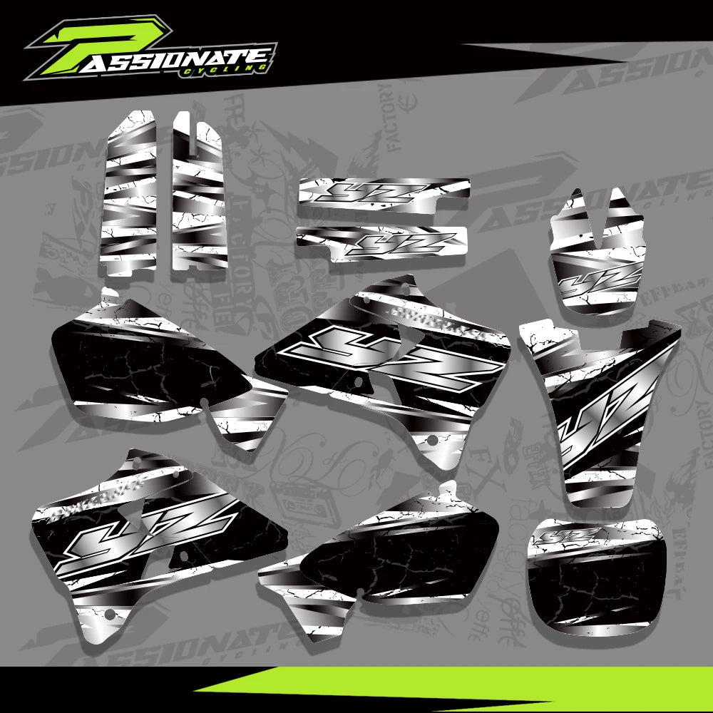 Kit Déco Graphique Yamaha YZ125 YZ250 1996-2001 (4 Designs)