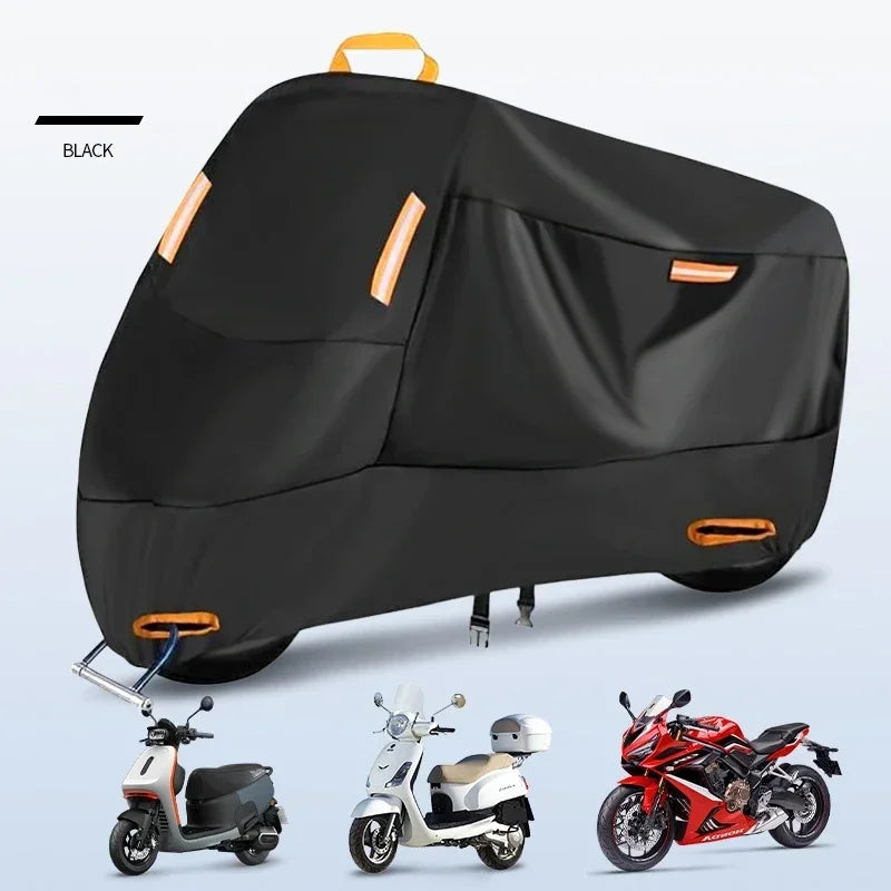 Housse de Protection Moto Polyester Épais (6 Tailles)