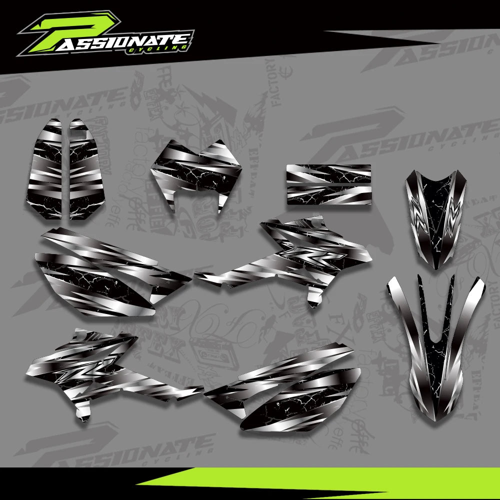 Kit Déco Graphique Beta RR50 2011-2020 Style 2 (4 Designs)