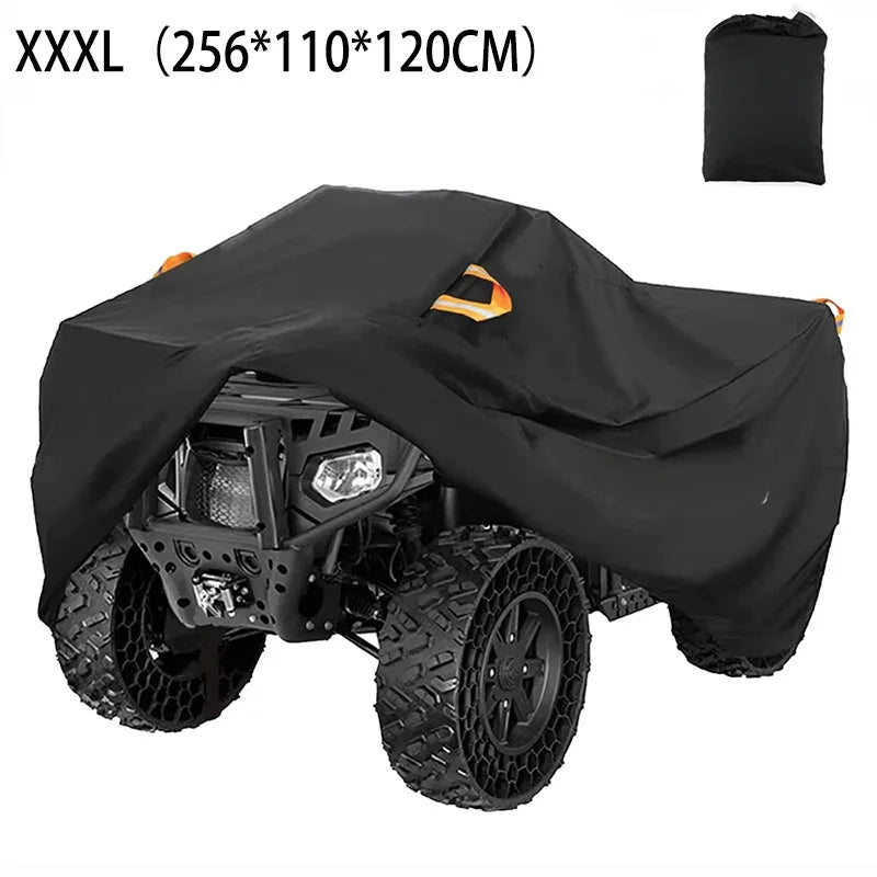 Housse Universelle Quad ATV 210D Noire Étanche