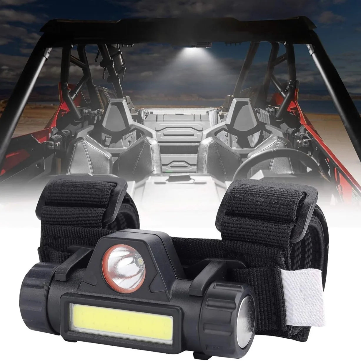 Lumière LED rechargeable SSV Maverick RZR