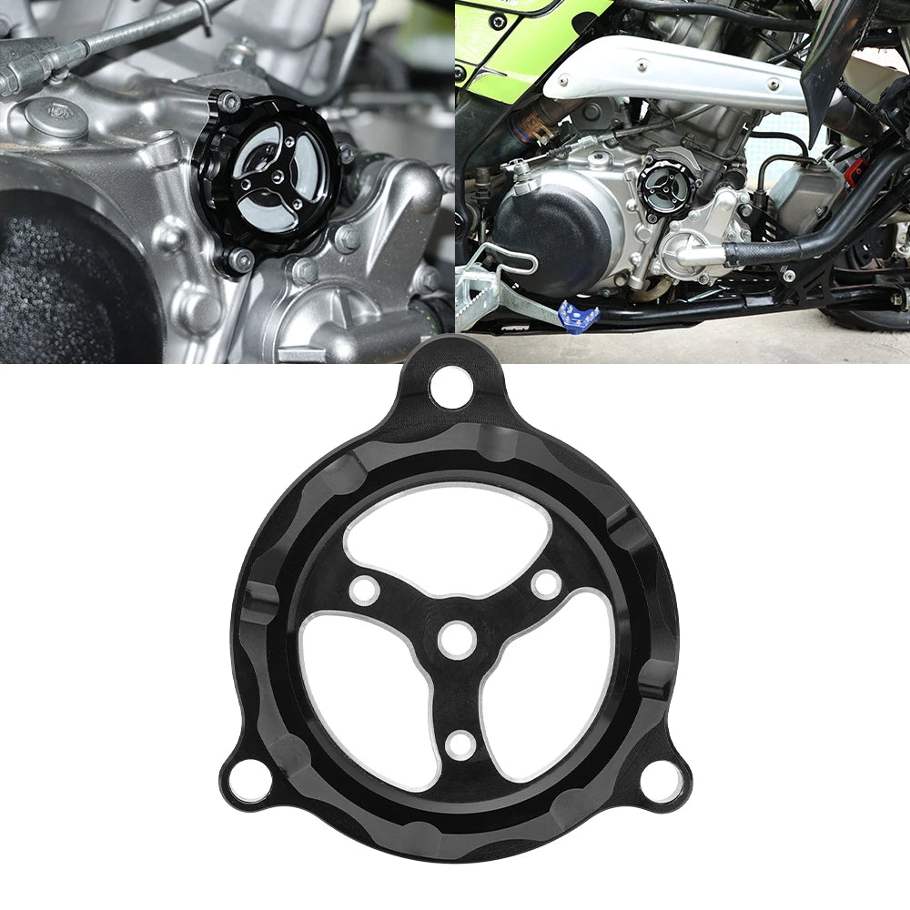Couvercle filtre huile quad Raptor 700 bleu