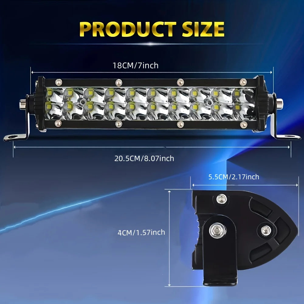 Barre LED slim quad moto camion