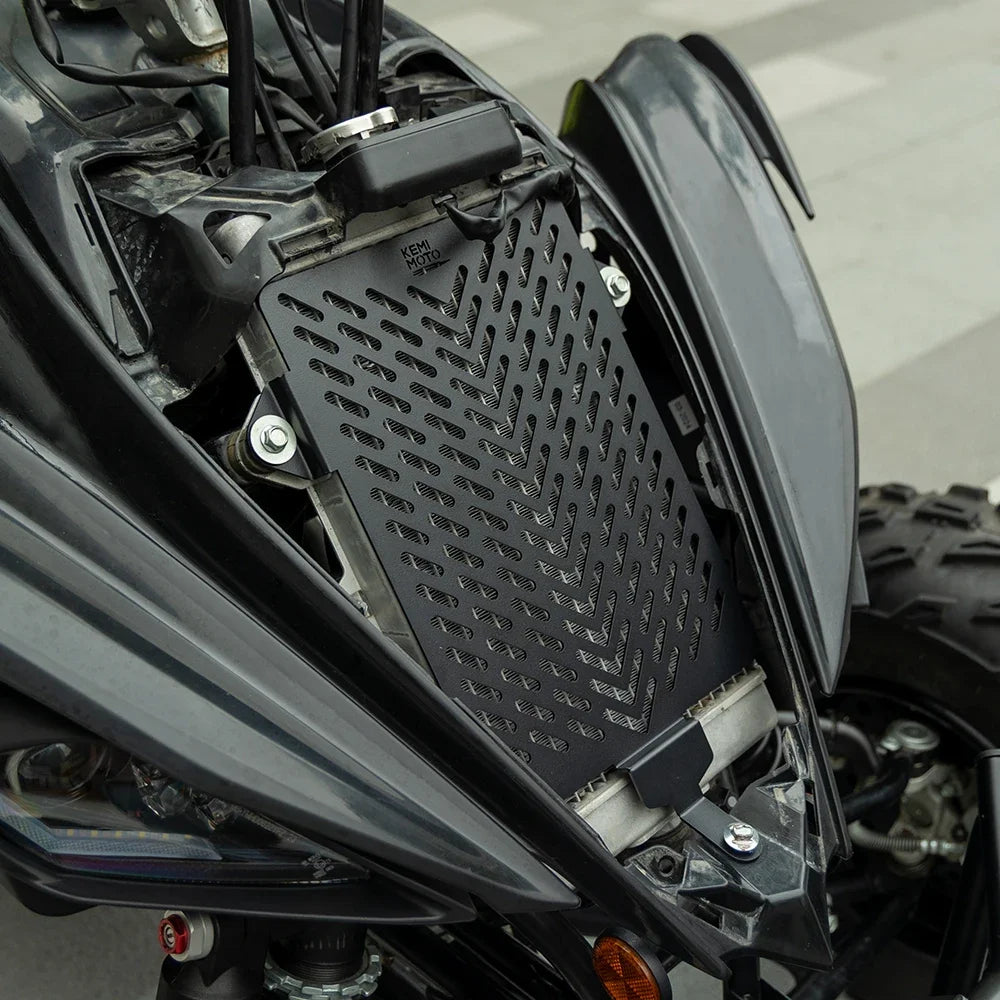 Couvercle radiateur quad Raptor 700R noir