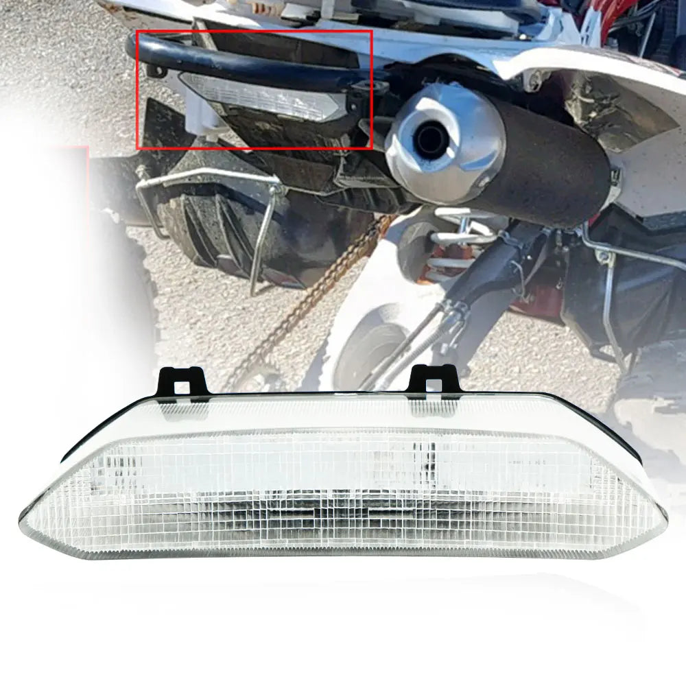 Feu arrière LED quad vue détaillée