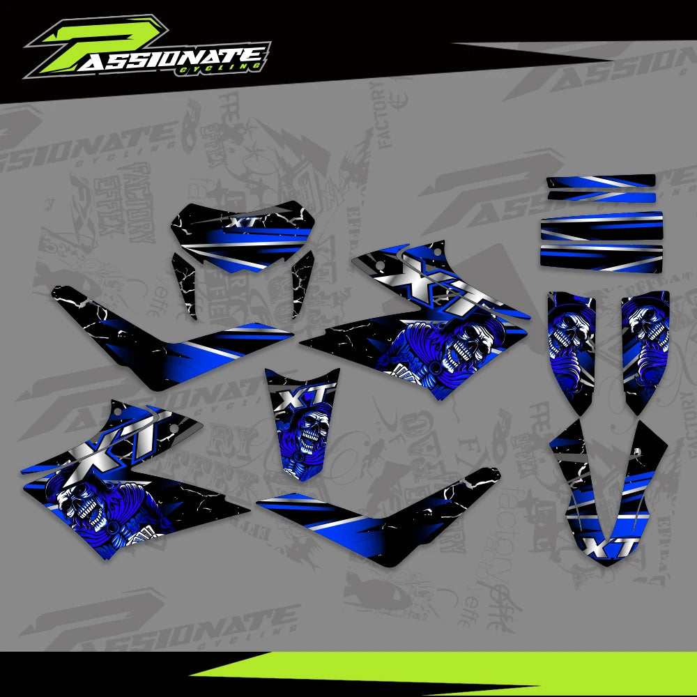 Kit Déco Graphique Yamaha XT660X (4 Designs)
