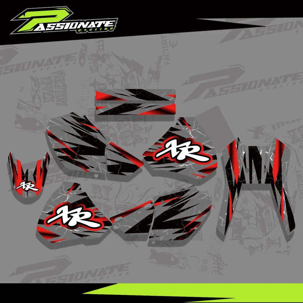 Kit Déco Graphique Honda XR250 XR450 (4 Designs)