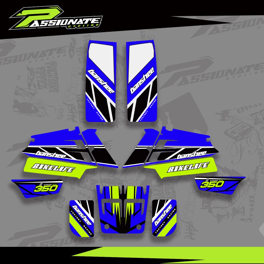 Kit déco quad Yamaha Banshee 350 YFZ350