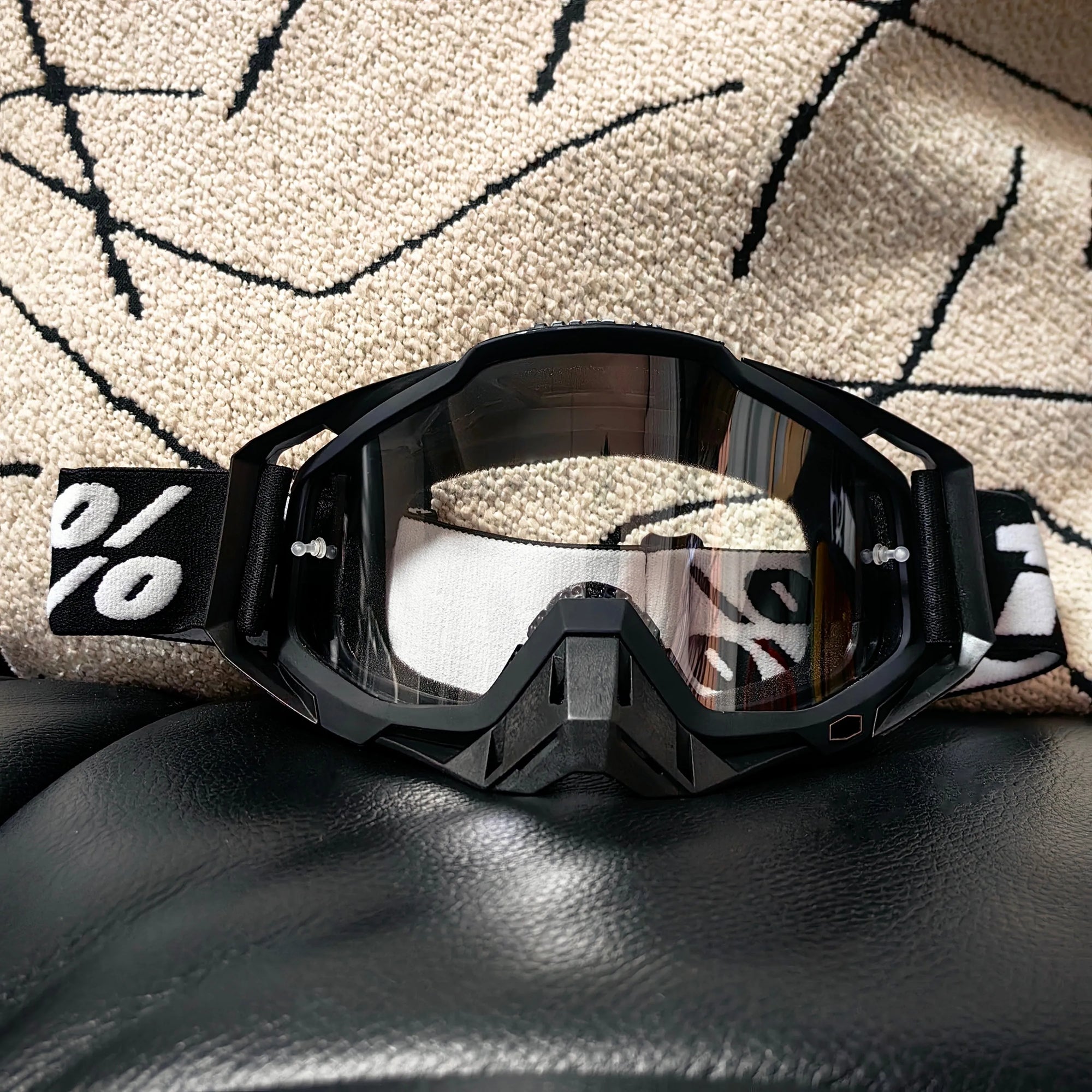 Masque lunettes quad porté