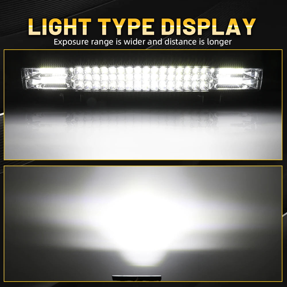 Barre LED quad UTV 40 pouces