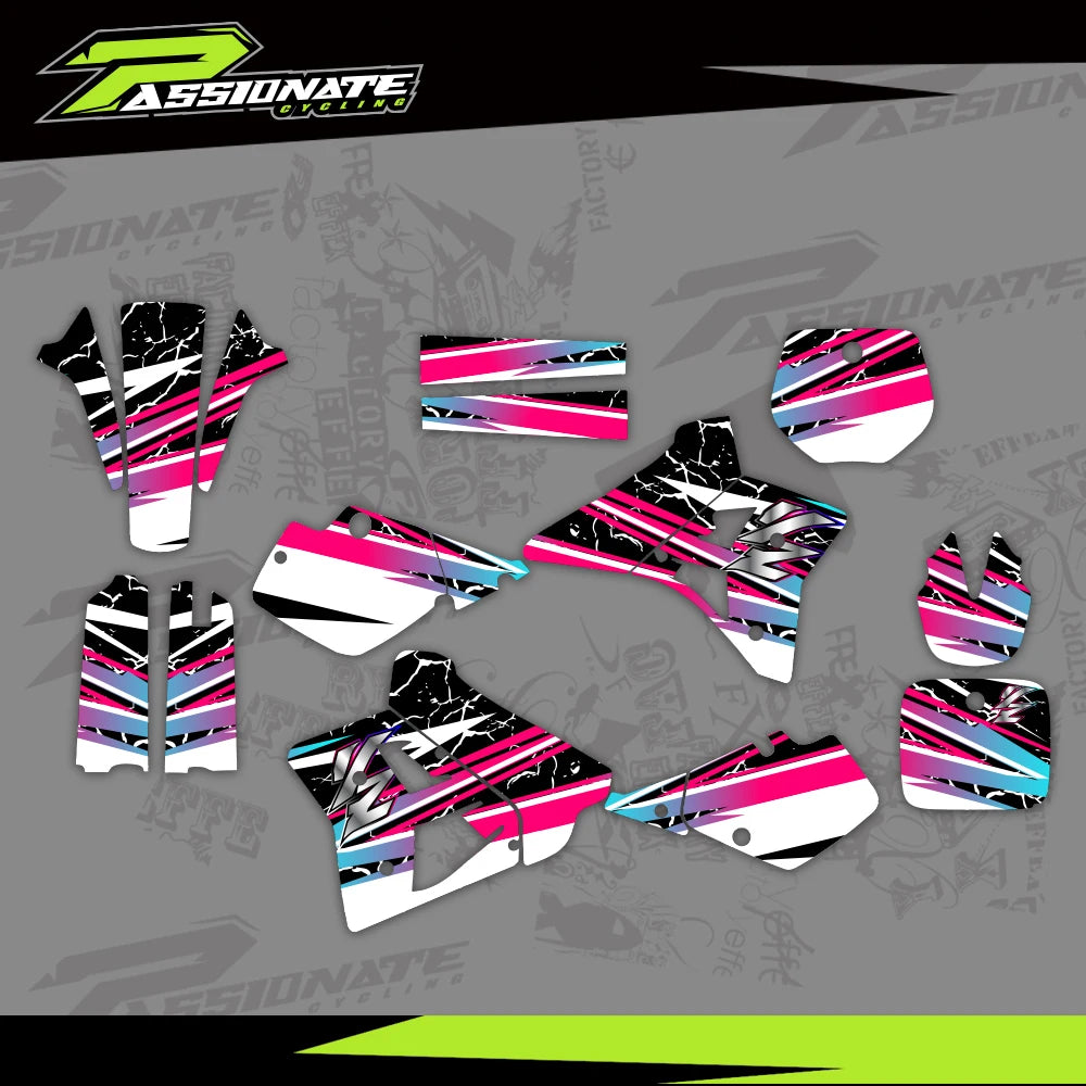 Autocollant Déco Yamaha YZ250 1991-1992