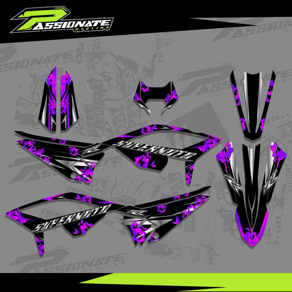 Kit Déco Graphique Beta RR 4T 125LC (4 Designs)