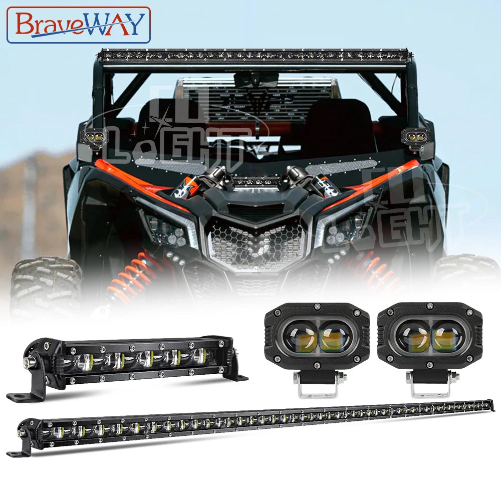 Barre LED quad ATV UTV multi-marques