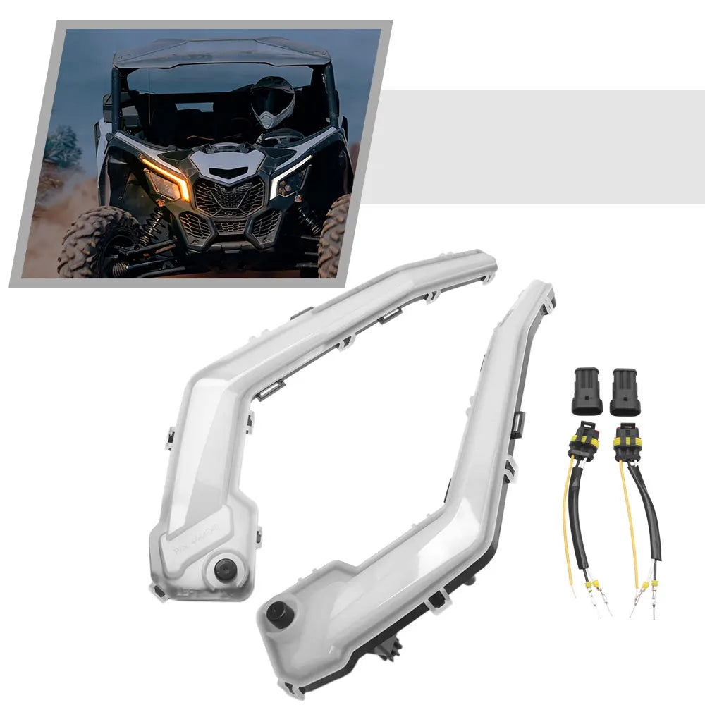 Feux signalisation LED avant SSV Maverick X3