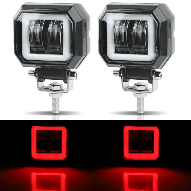 Barres LED & Feux de Travail Quad