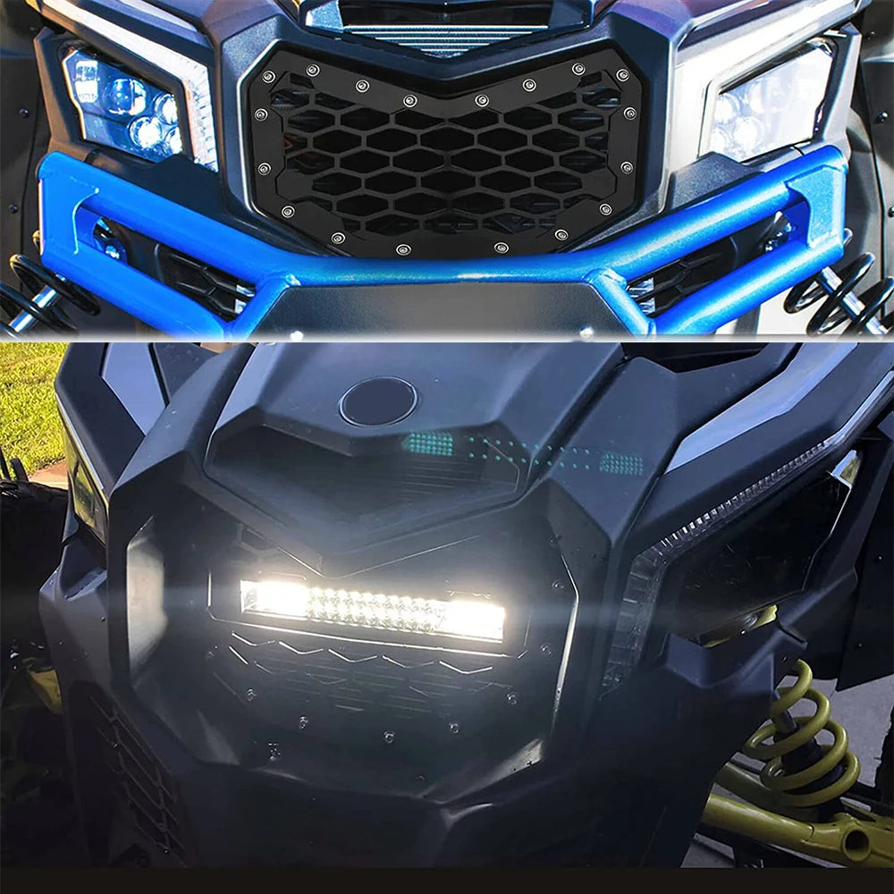 Calandre LED quad Maverick monté