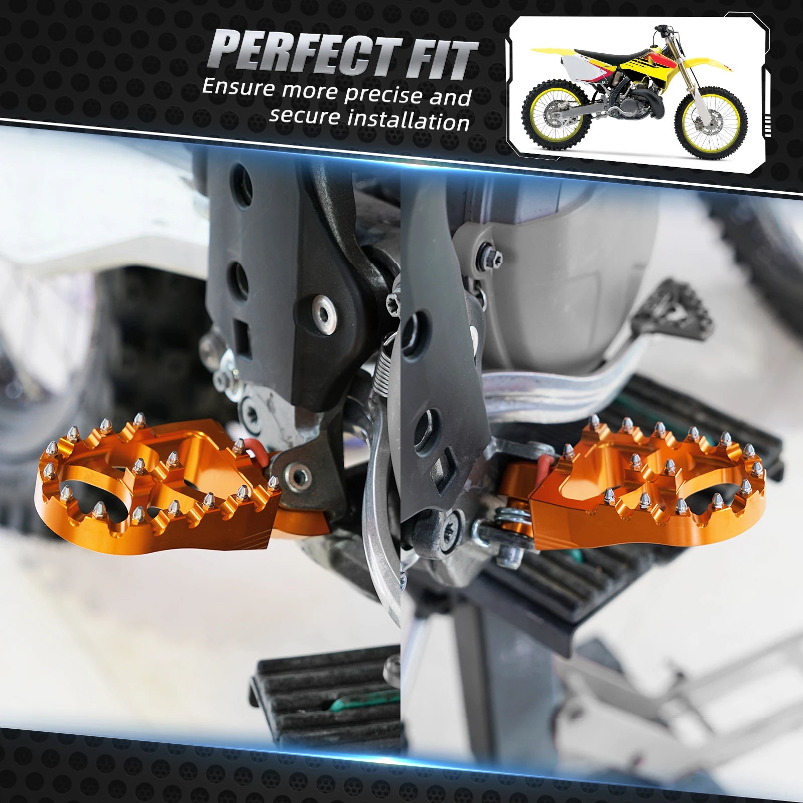Repose-Pieds KTM EXC SX SXF XC XCW (6 Formats)