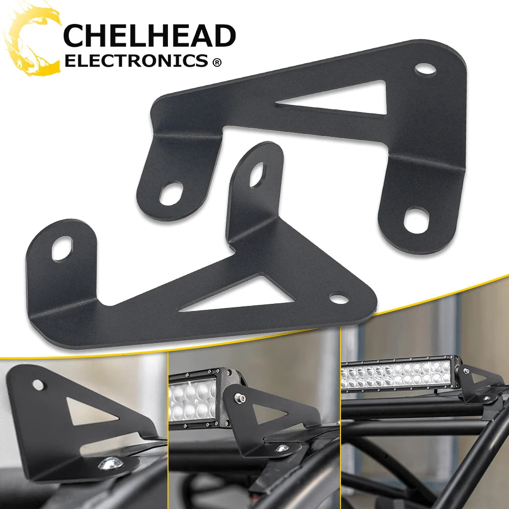 Support barre LED toit quad RZR Pro R4