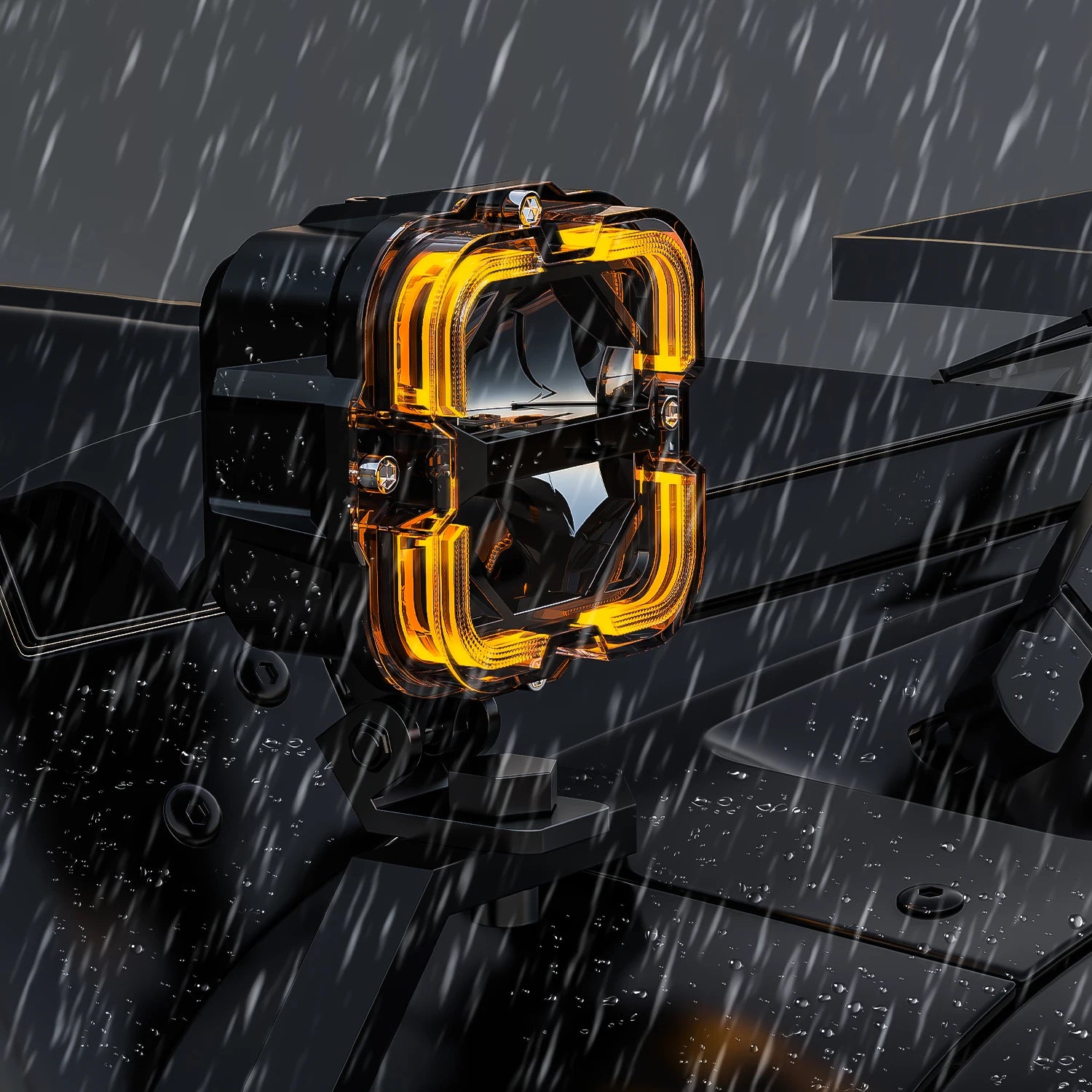 Barre LED quad éclairage tout-terrain
