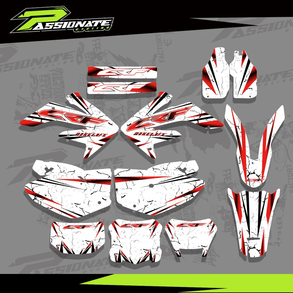 Kit Déco Graphique Honda CRF250X (4 Designs)