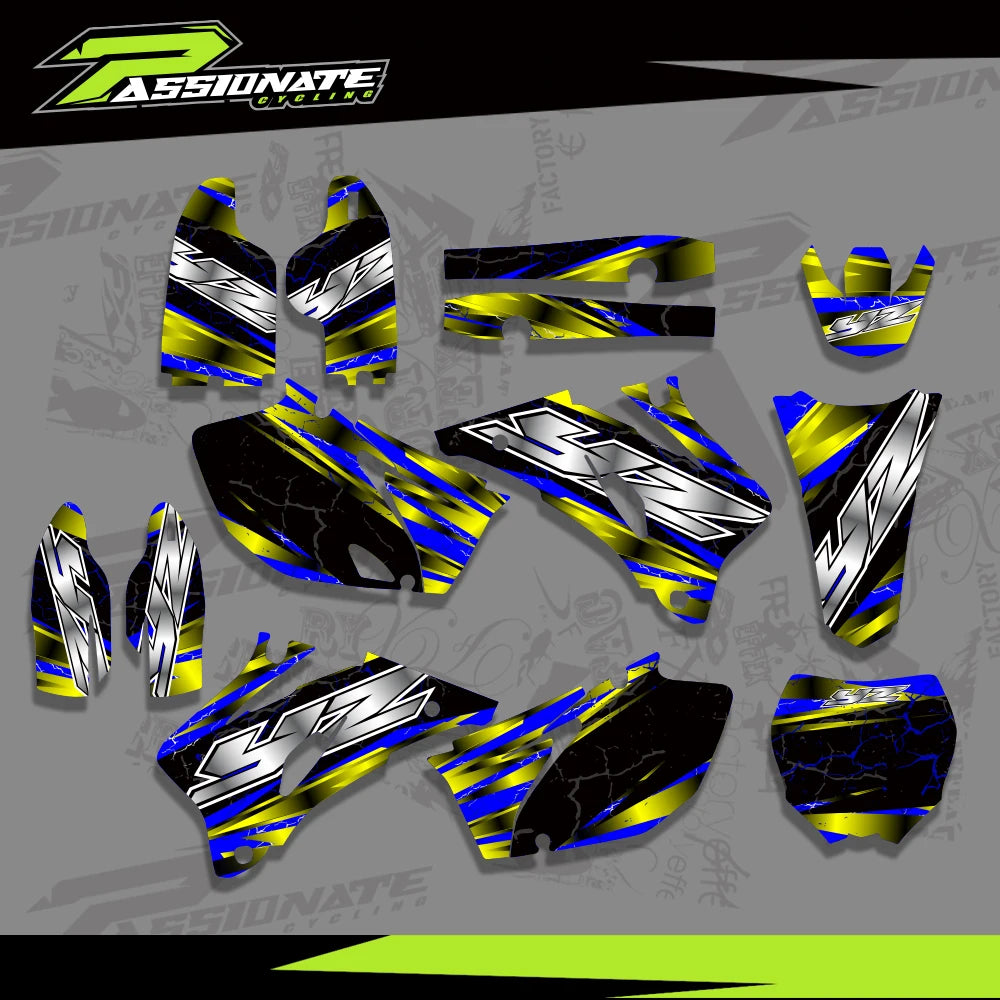 Kit Déco Graphique Yamaha YZ250F YZ450F 2006-2009 (4 Designs)