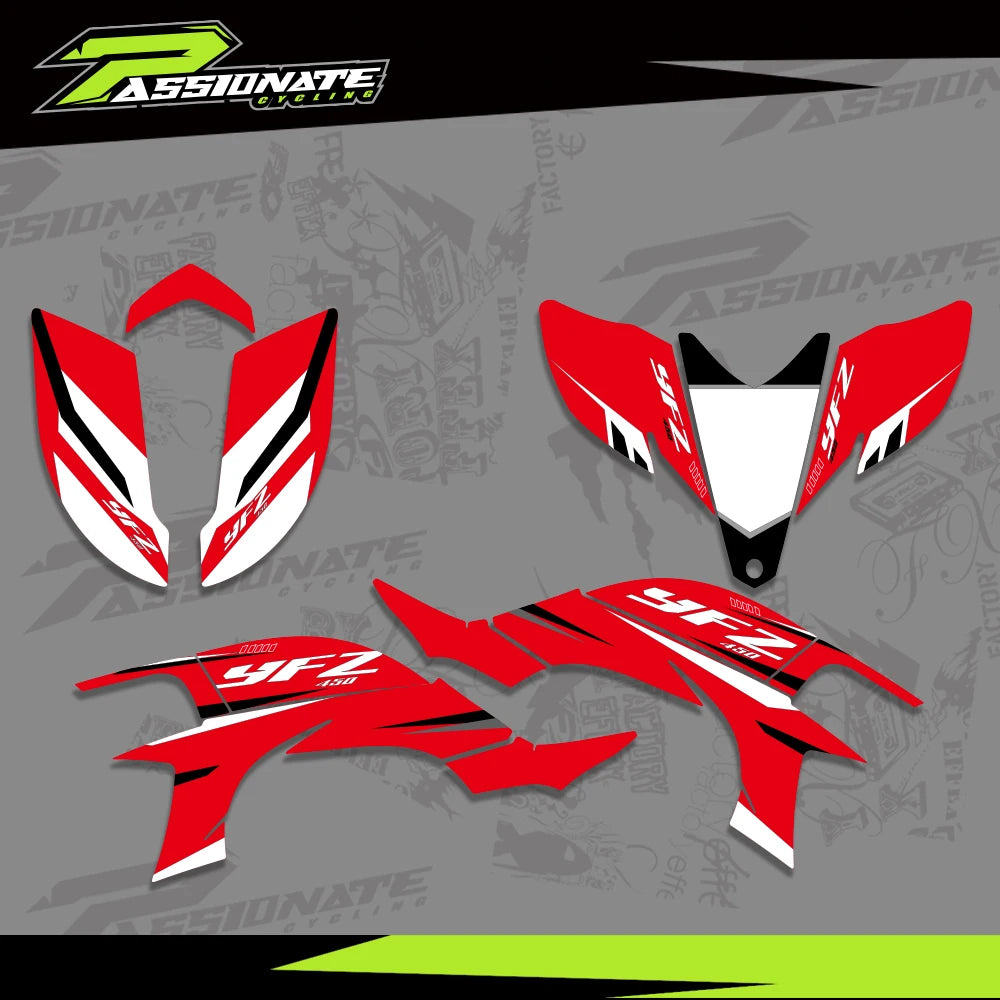 Kit déco quad YFZ450R
