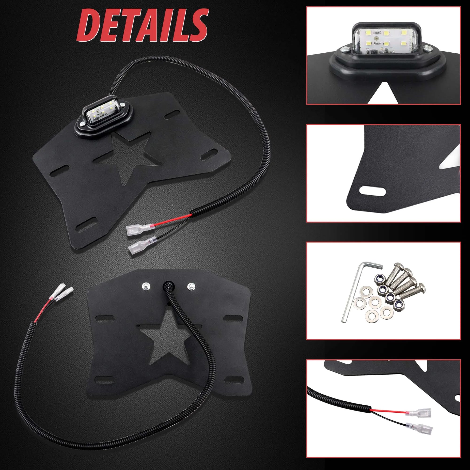 Support plaque LED Polaris RZR Ranger