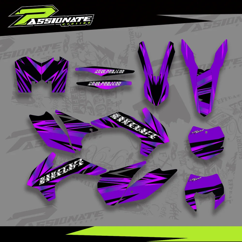 Kit Déco Graphique KTM EXC EXCF SX SXF 2013-2016 (4 Designs)