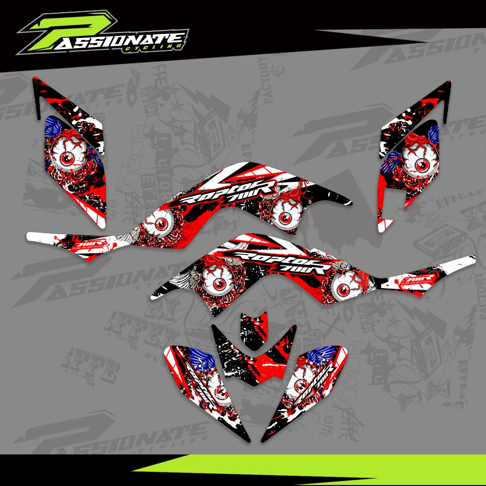 Kit Déco Quad Raptor 700 2006-2012