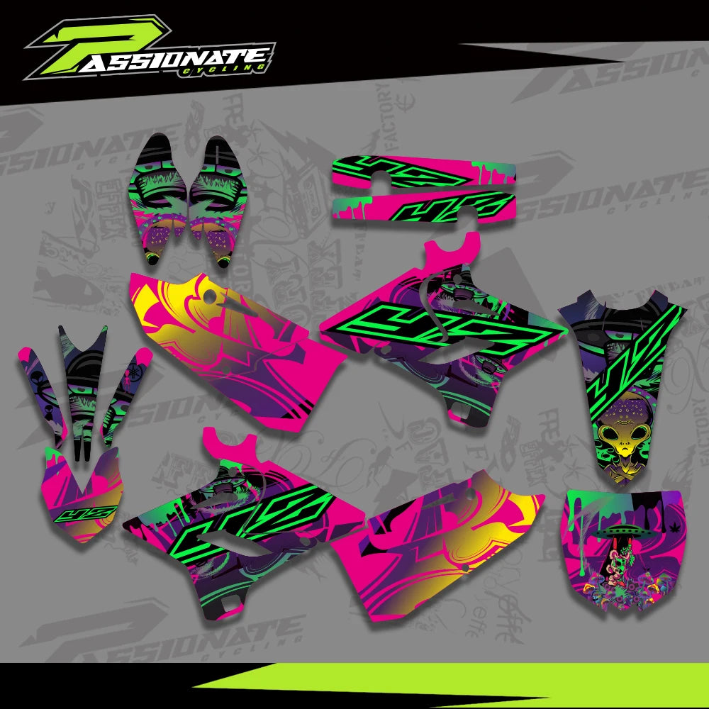 Kit Déco Graphique Yamaha YZ125 YZ250 (4 Designs)