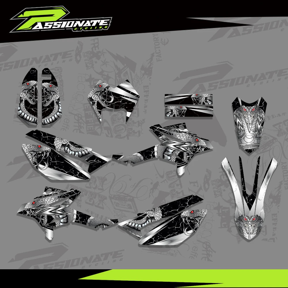 Kit Déco Graphique Beta RR50 (4 Designs)