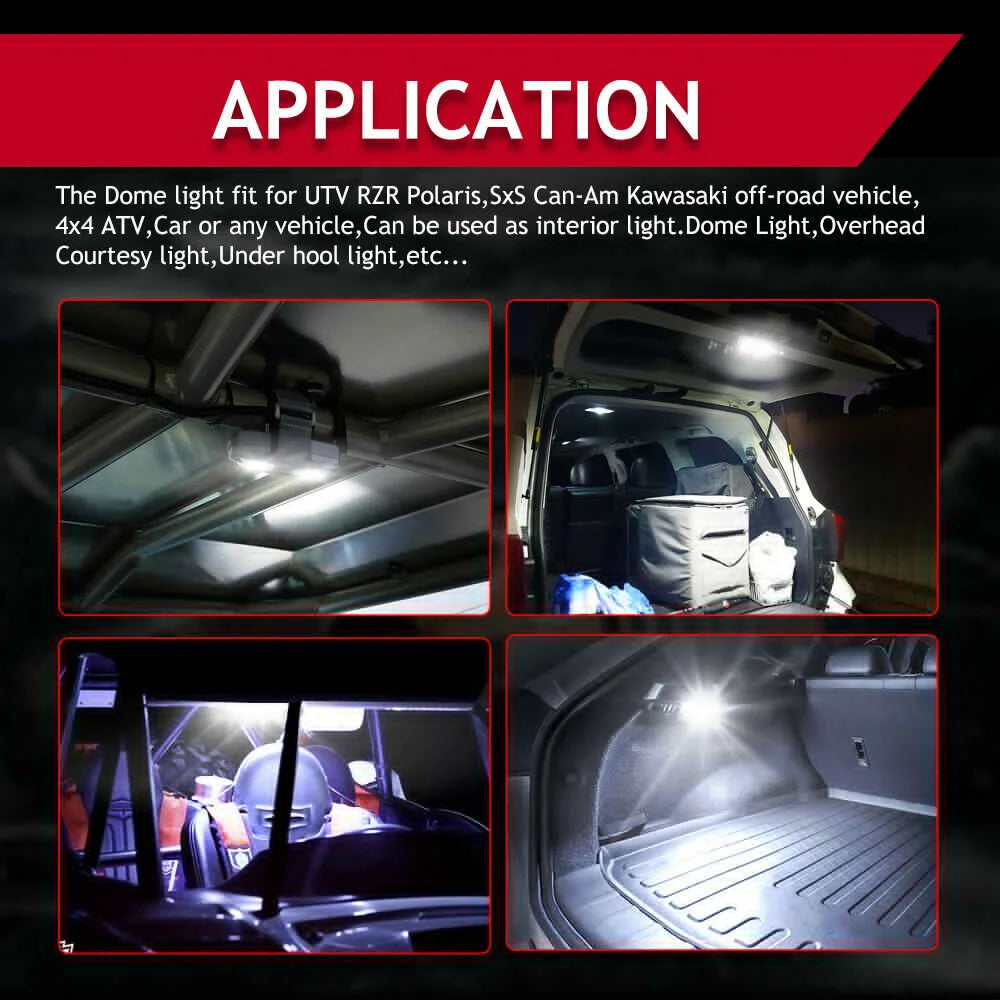 Éclairage intérieur LED SSV vue détaillée