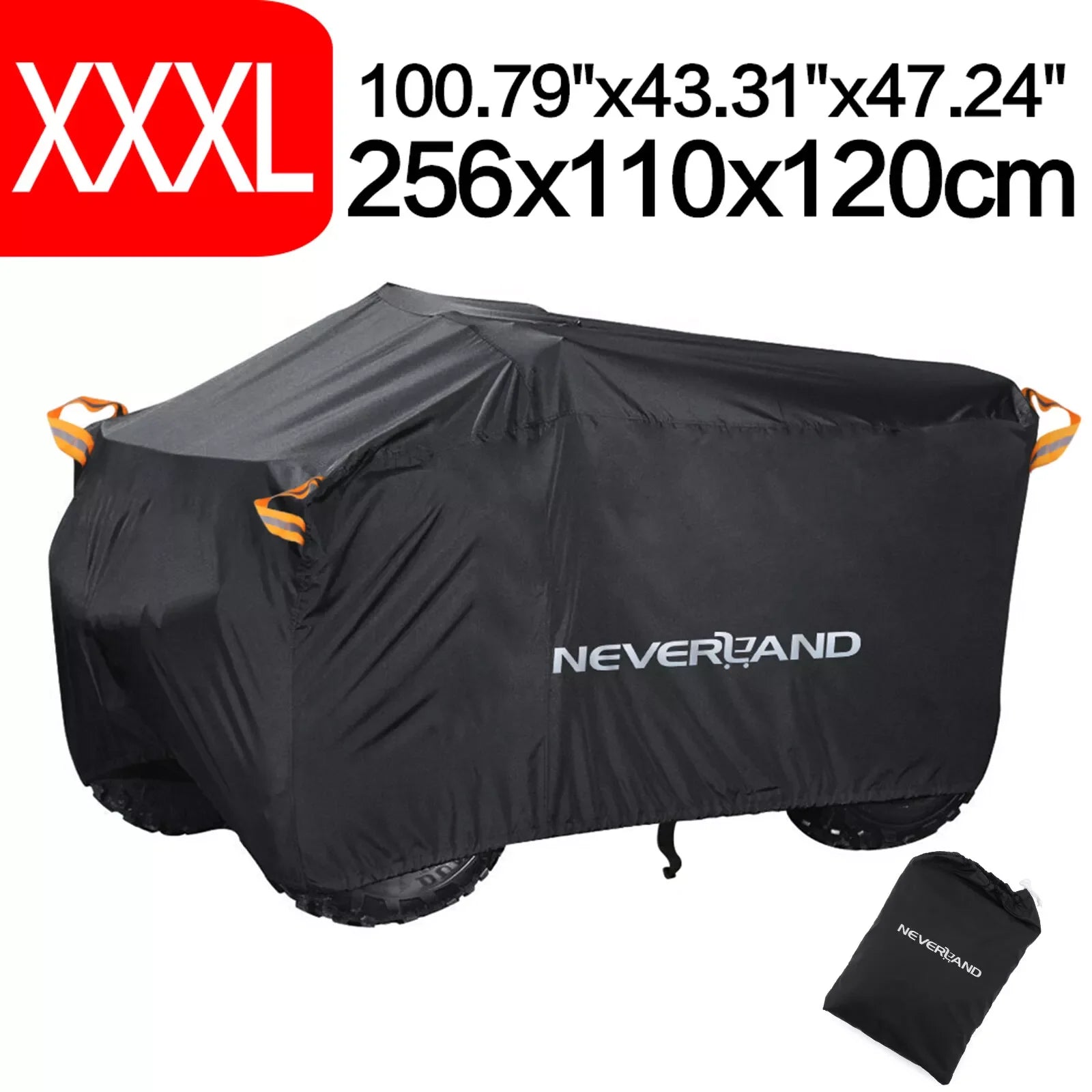 Housse quad 190T tailles M à 3XL
