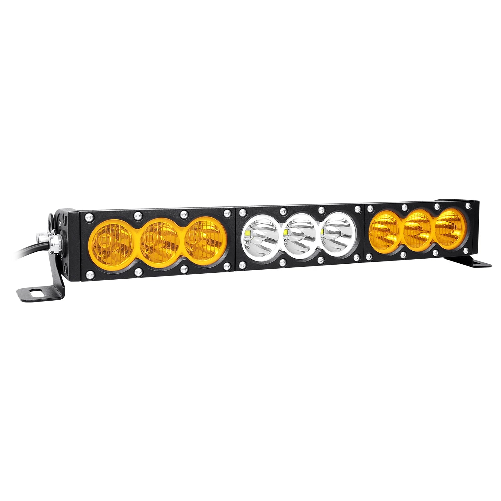 Barre LED Quad 6-54" Multi-Formats 30-300W (12V 24V)
