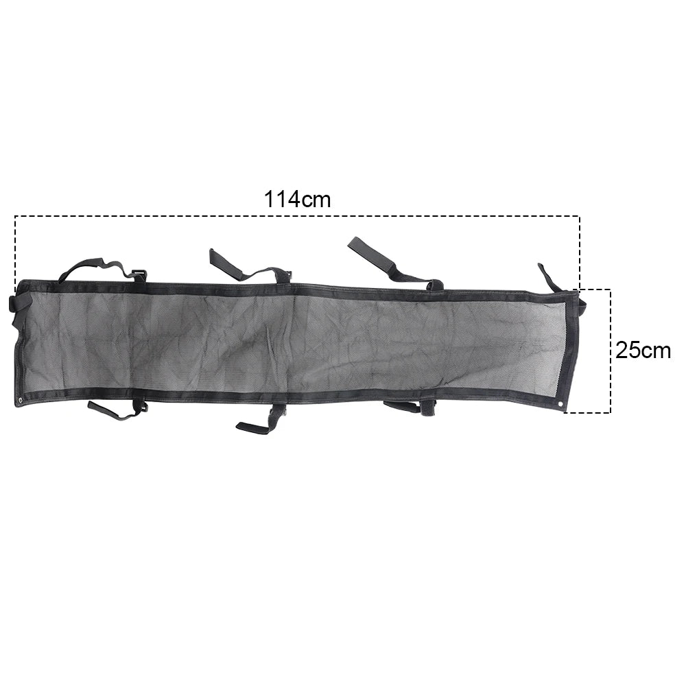 Filet protection solaire quad vue détaillée